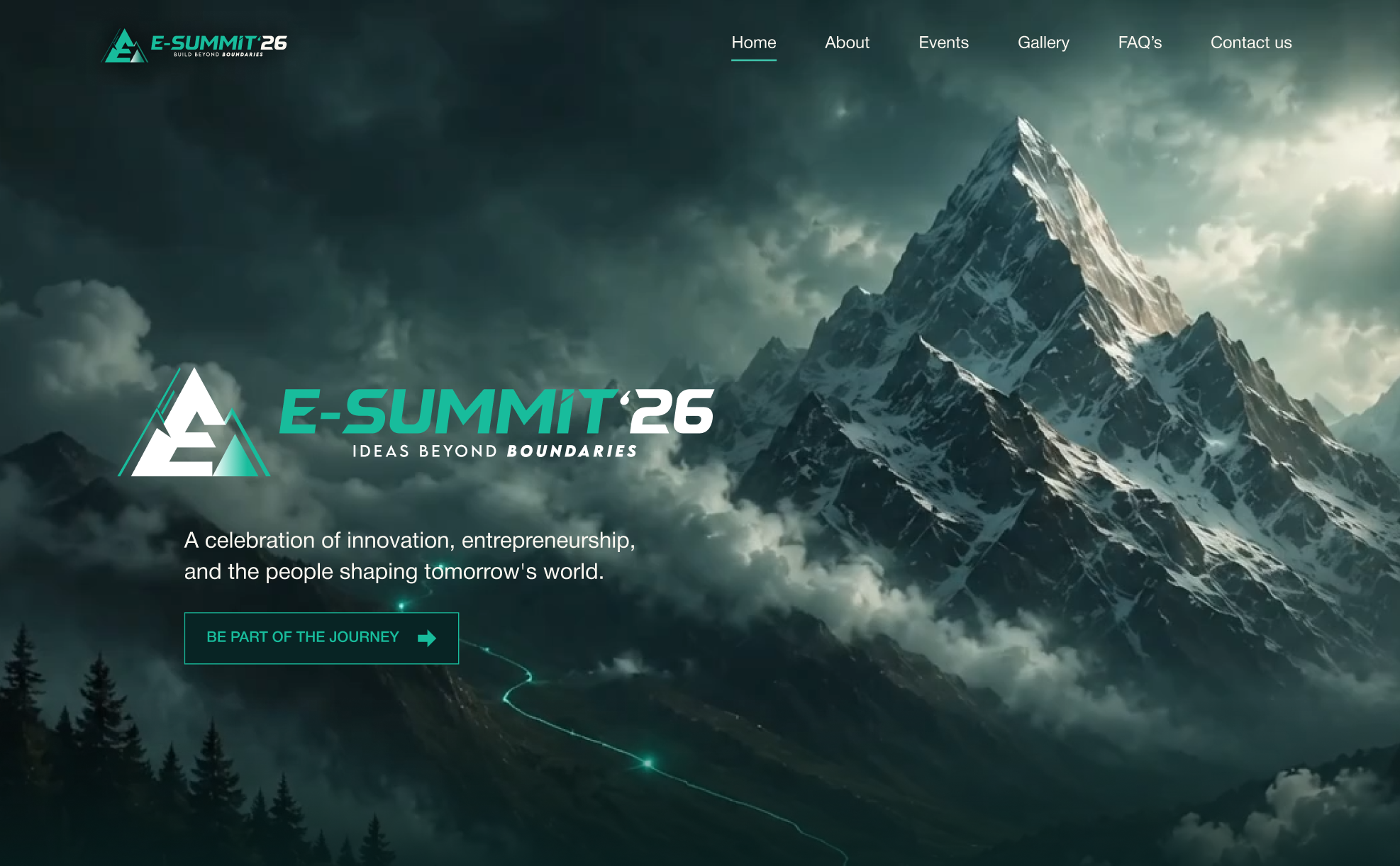 E-Summit Hero Screen